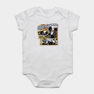 Shit Happens Old School Baby Bodysuit